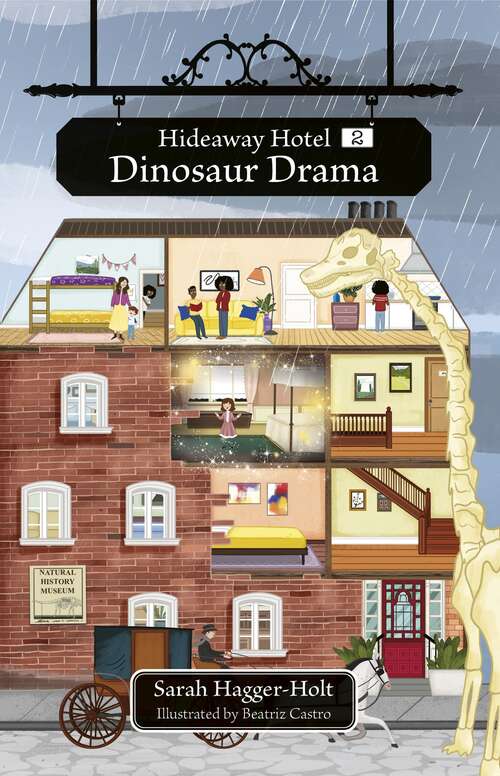 Book cover of Reading Planet KS2: Hideaway Hotel: Dinosaur Drama - Mercury/Brown (Rising Stars Reading Planet)