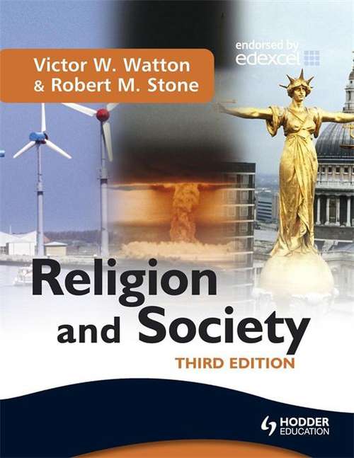 Book cover of Religion and Society for Edexcel (3rd edition) (PDF)