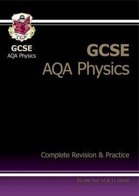 Book cover of GCSE Physics AQA Complete Revision & Practice (PDF)