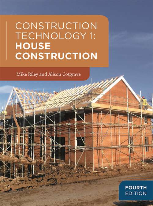 Book cover of Construction Technology 1: House Construction