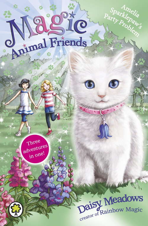 Book cover of Amelia Sparklepaw's Party Problem: Special 2 (Magic Animal Friends #2)