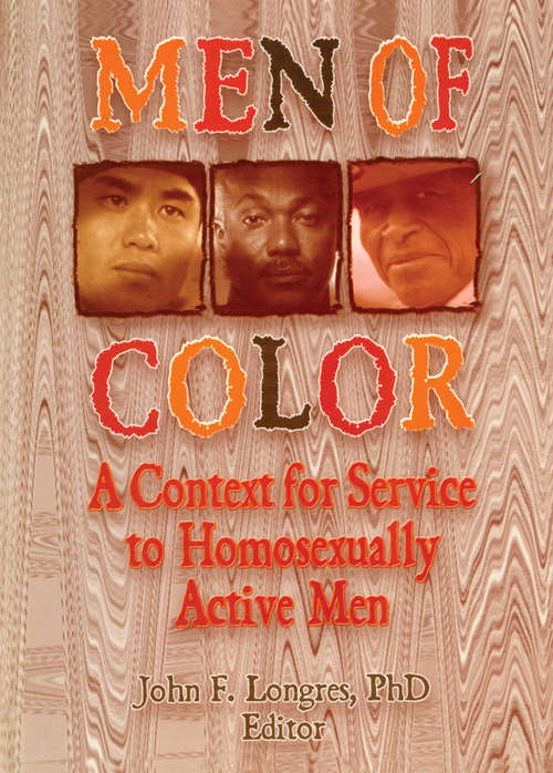 Book cover of Men of Color: A Context for Service to Homosexually Active Men
