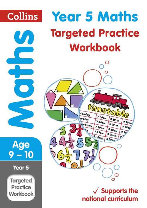 Book cover of Year 5 Maths: Targeted Practice Workbook: Ages 9-10 (PDF) (Collins Ks2 Practice Ser.)
