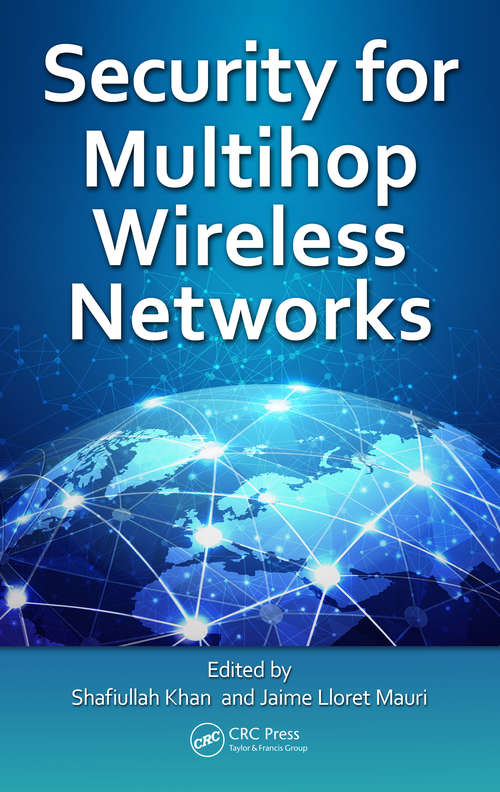Book cover of Security for Multihop Wireless Networks