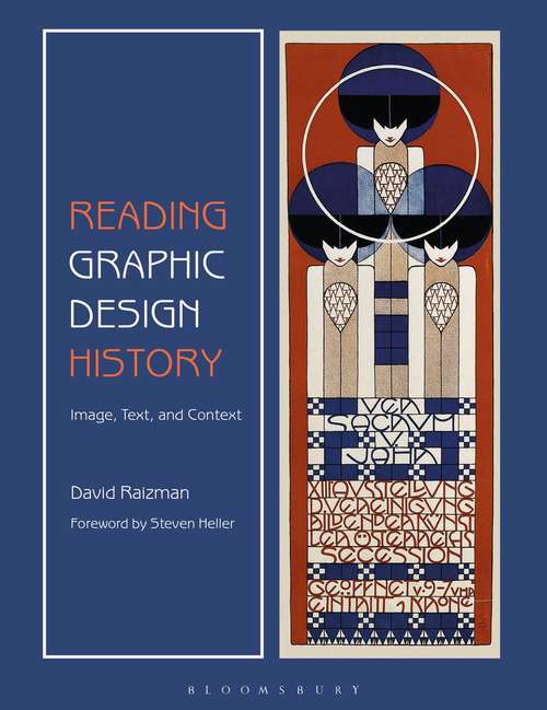 Book cover of Reading Graphic Design History: Image, Text, and Context