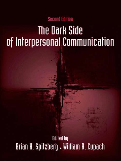 Book cover of The Dark Side of Interpersonal Communication (2)