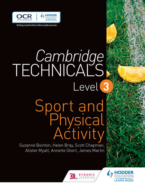 Book cover of Cambridge Technicals Level 3 Sport and Physical Activity (PDF)
