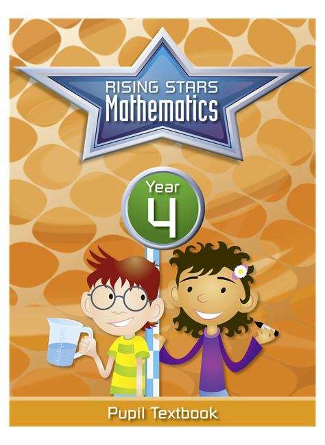 Book cover of Rising Stars Mathematics Year 4 Textbook (PDF)