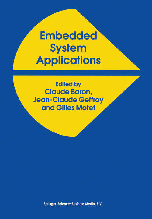 Book cover of Embedded System Applications (1997)