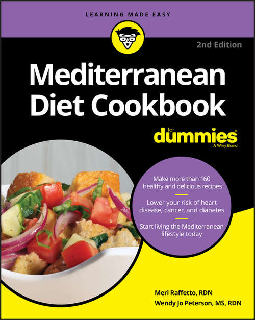 Book cover of Mediterranean Diet Cookbook For Dummies (2)