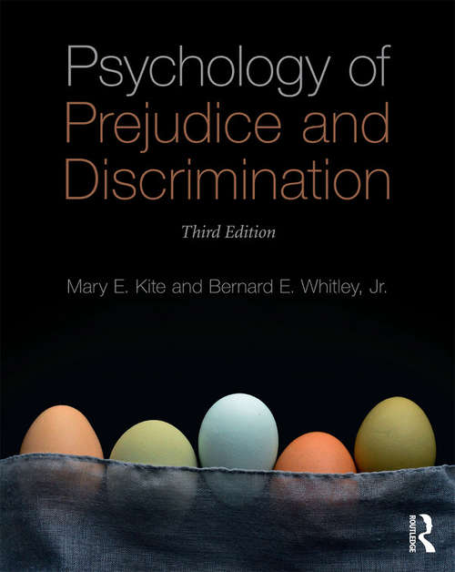 Book cover of Psychology of Prejudice and Discrimination: 3rd Edition