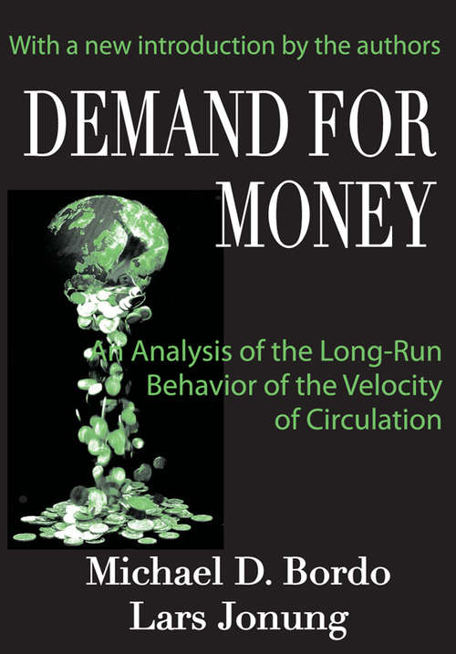 Book cover of Demand for Money: An Analysis of the Long-run Behavior of the Velocity of Circulation