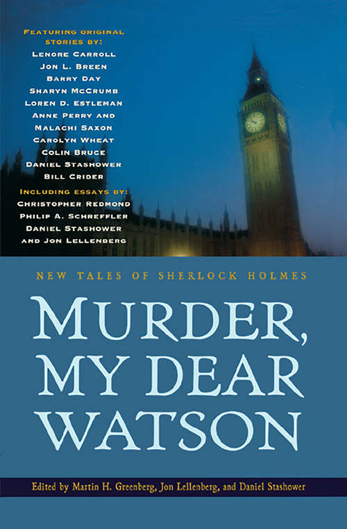 Book cover of Murder, My Dear Watson: New Tales of Sherlock Holmes