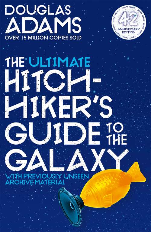 Book cover of The Hitchhiker's Guide to the Galaxy Omnibus: A Trilogy in Four Parts (The Hitchhiker's Guide to the Galaxy #6)