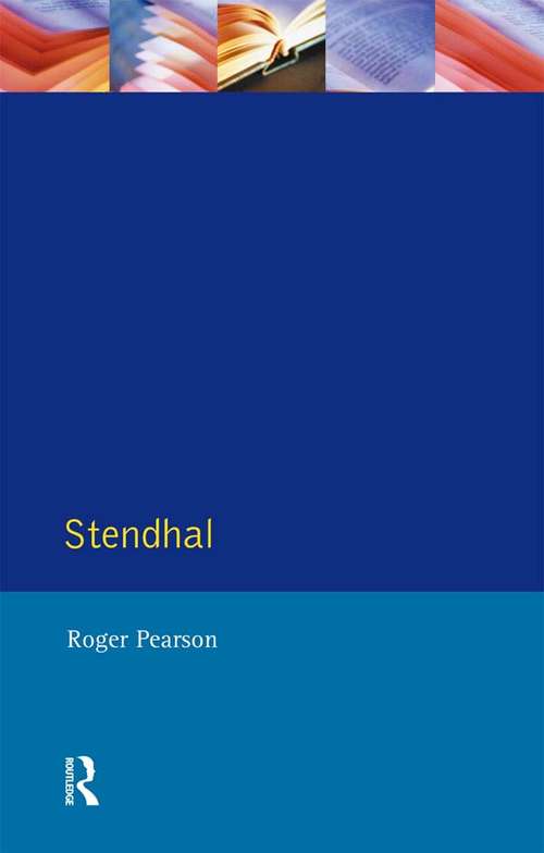 Book cover of Stendhal: "The Red and the Black" and "The Charterhouse of Parma"