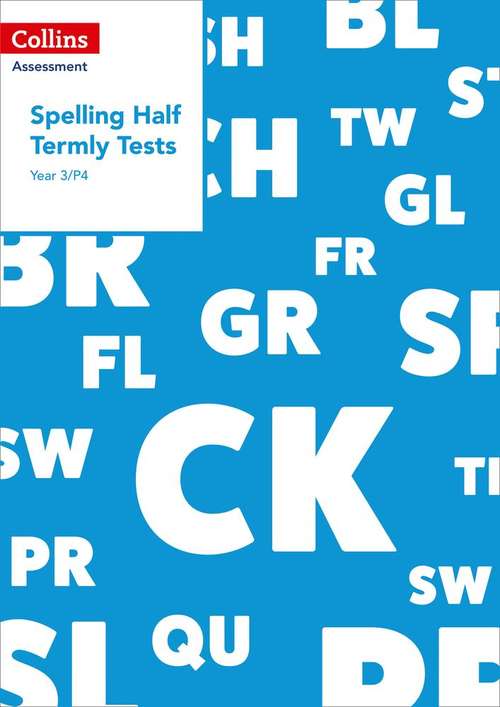 Book cover of Spelling Half Termly Tests Year 3/P4 (PDF)