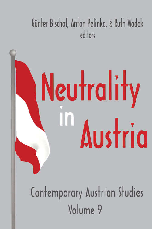 Book cover of Neutrality in Austria