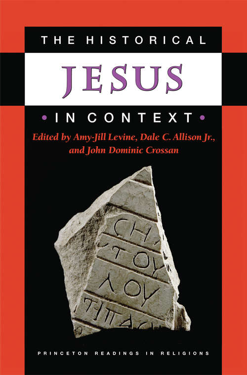 Book cover of The Historical Jesus in Context