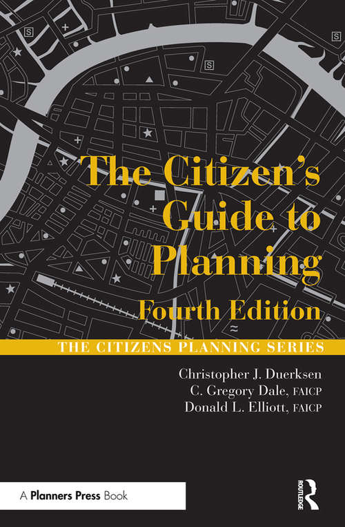 Book cover of The Citizen's Guide to Planning (4)