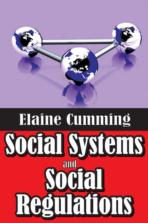 Book cover of Social Systems and Social Regulations