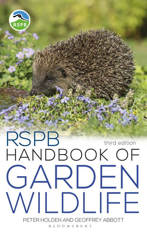 Book cover of RSPB Handbook of Garden Wildlife: 3rd edition (RSPB)