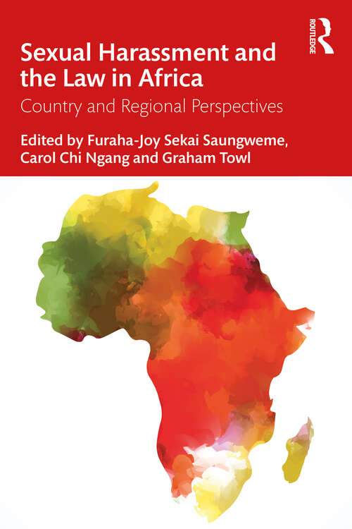 Book cover of Sexual Harassment and the Law in Africa: Country and Regional Perspectives
