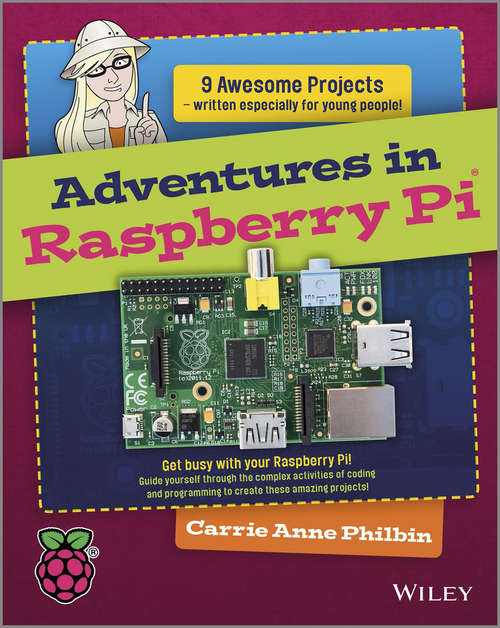 Book cover of Adventures In Raspberry Pi (3) (Adventures In ...)