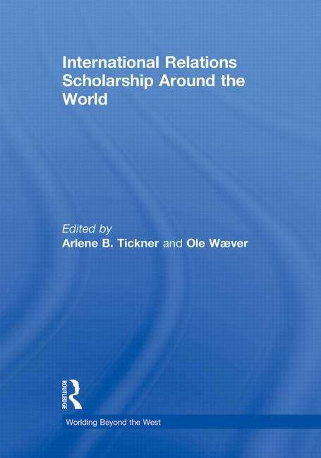 Book cover of International Relations Scholarship Around the World (PDF)