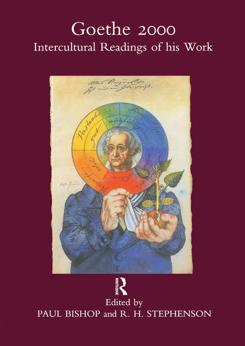 Book cover of Goethe 2000: Intercultural Readings of His Work