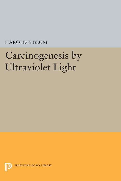 Book cover of Carcinogenesis by Ultraviolet Light (PDF)
