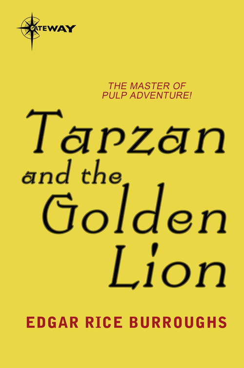 Book cover of Tarzan and the Golden Lion: Large Print (TARZAN: Vol. 9)