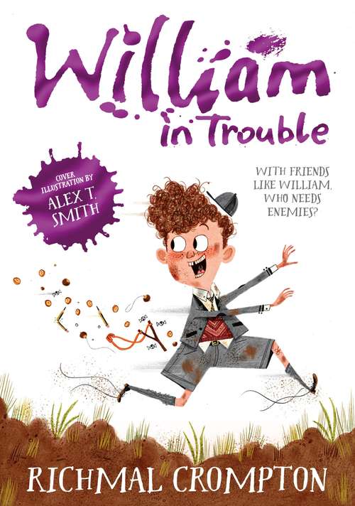 Book cover of William in Trouble (Just William series #7)