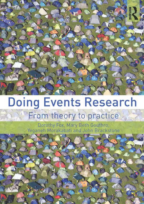 Book cover of Doing Events Research: From Theory to Practice