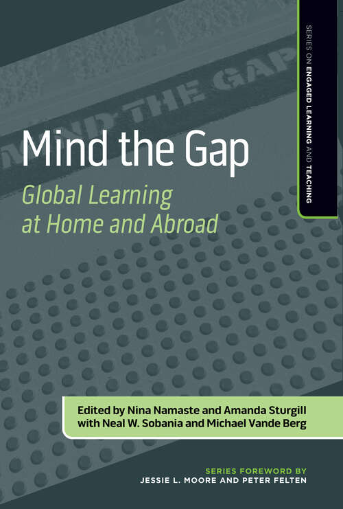 Book cover of Mind the Gap: Global Learning at Home and Abroad (Series on Engaged Learning and Teaching)