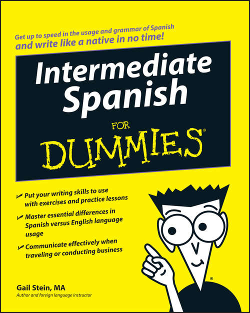 Book cover of Intermediate Spanish For Dummies