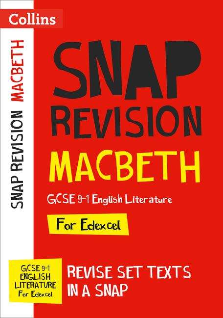 Book cover of Macbeth: Edexcel GCSE 9-1 English Literature Text Guide (PDF)