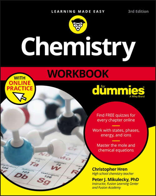 Book cover of Chemistry Workbook For Dummies (3)