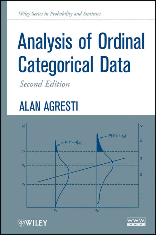 Book cover of Analysis of Ordinal Categorical Data (2) (Wiley Series in Probability and Statistics #656)