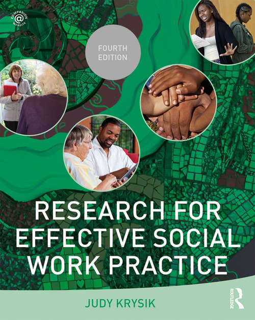 Book cover of Research for Effective Social Work Practice (4) (New Directions In Social Work Ser.)
