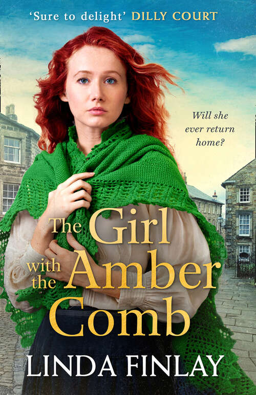 Book cover of The Girl with the Amber Comb: A Heartwarming Tale From The Queen Of The West Country Saga (ePub edition)