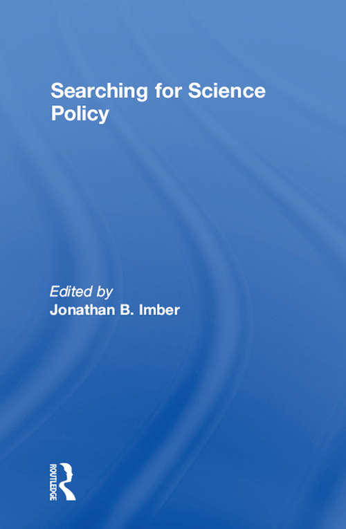 Book cover of Searching for Science Policy