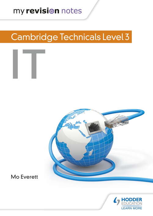 Book cover of My Revision Notes: Cambridge Technicals Level 3 IT: Cambridge Technicals Level 3 It Epub