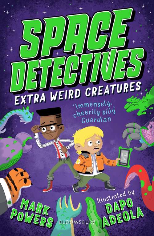 Book cover of Space Detectives: Extra Weird Creatures