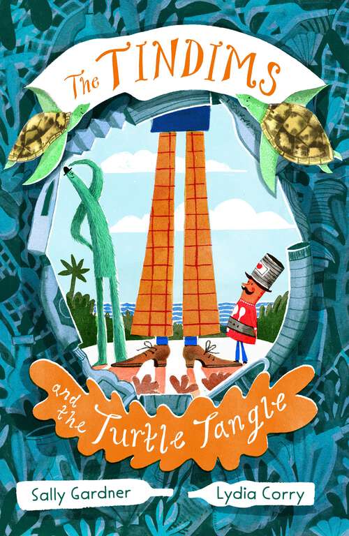 Book cover of The Tindims of Rubbish Island and the Turtle Tangle (The Tindims #2)