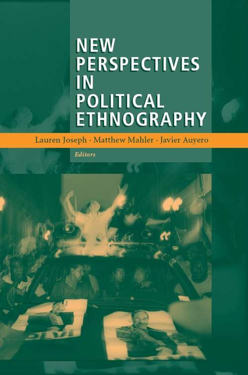Book cover of New Perspectives in Political Ethnography (2007)