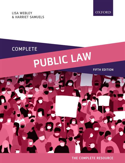 Book cover of Complete Public Law: Text, Cases, and Materials (5) (Complete)