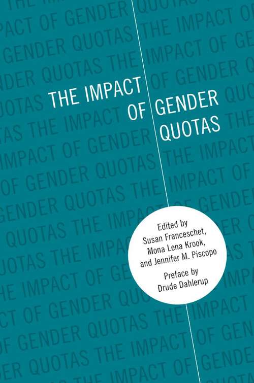 Book cover of The Impact of Gender Quotas