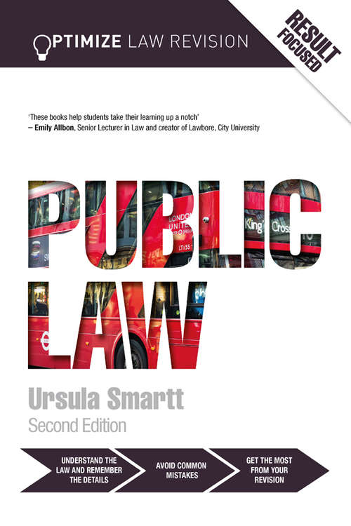 Book cover of Optimize Public Law (2) (Optimize)