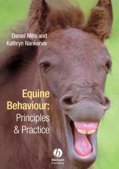 Book cover of Equine Behaviour: Principles and Practice