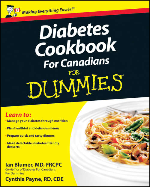 Book cover of Diabetes Cookbook For Canadians For Dummies